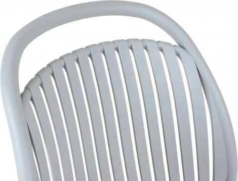 Стул уличный Scoop ОГОГО Обстановочка! (Пластик/Светло-серый) арт.926843