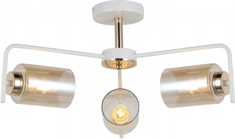 Потолочная люстра на штанге ILLUMICO IL8248-3COU-79 WH GD (220V)