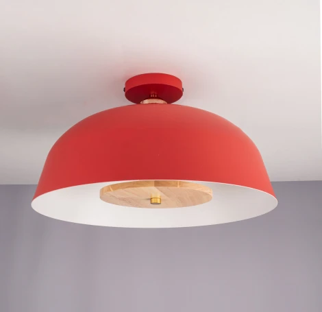 Потолочный светильник круглый Globemi Red D38 By ImperiumLoft Globemi01 (220V, круглые)