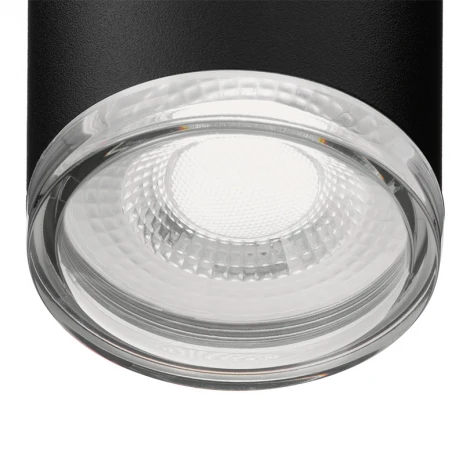 Точечный светильник накладной Wolta WSL-GU10/14B под лампу GU10 Черный AQUA