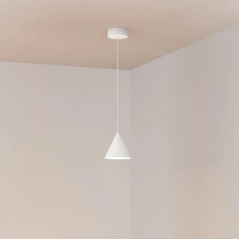 Подвесной светильник светодиодный SP-MAKOTO-R180-10W Warm2700 (WH, 36 deg, 230V, TRIAC) (Arlight, IP20 Металл) 057207