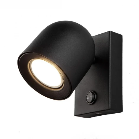 Спот для чтения Elektrostandard Ogma MRL 1009 черный (220V, выключатель)