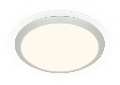 Потолочный светильник круглый Ambrella Orbital FF49 (регулировка яркости, LED, 220V, пульт управления, круглые)