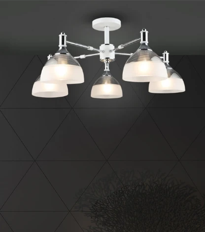 Потолочная люстра на штанге Wedo Light Alana WD3616/5C-WT-CR-WT