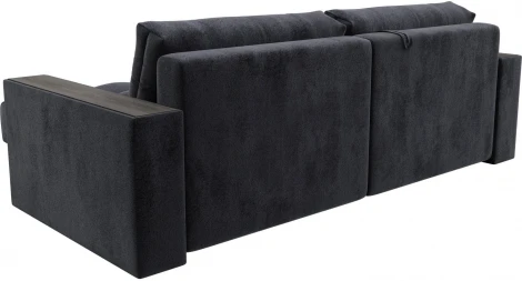 Диван угловой с декором Лига-049 НПБ Лига Диванов (Велюр) арт.128475