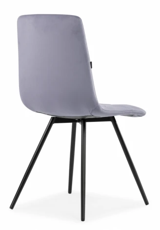 Стул Woodville на металлокаркасе Персея velutto 49 / черный 500000