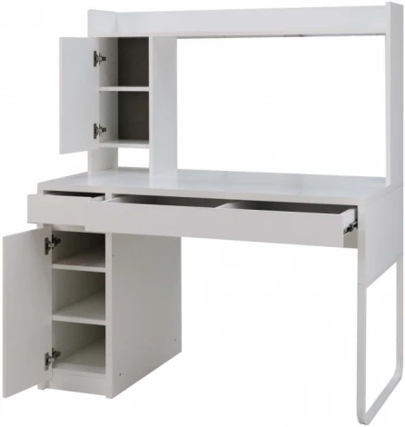 Компьютерный стол Woodville Сити-12 (Металл/Белый) арт.621505