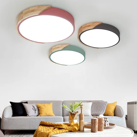 Потолочный светильник круглый Clip Grey D50 ImperiumLoft Clip01 (193053-26) (LED, 220V, круглые)