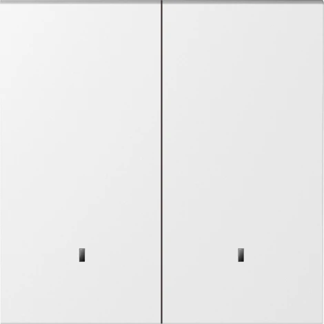 Клавиша 2-я с подсветкой, матовый белый Donel S08 DS28533