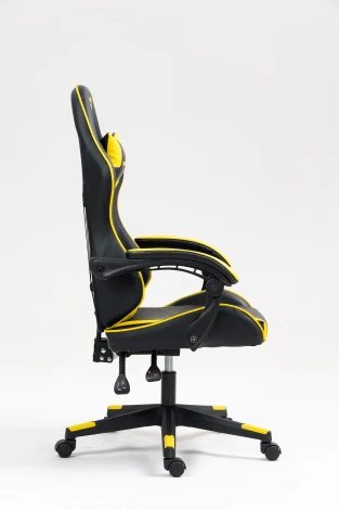 Кресло спортивное TopChairs Shadow черно-желтый арт.УТ000039464