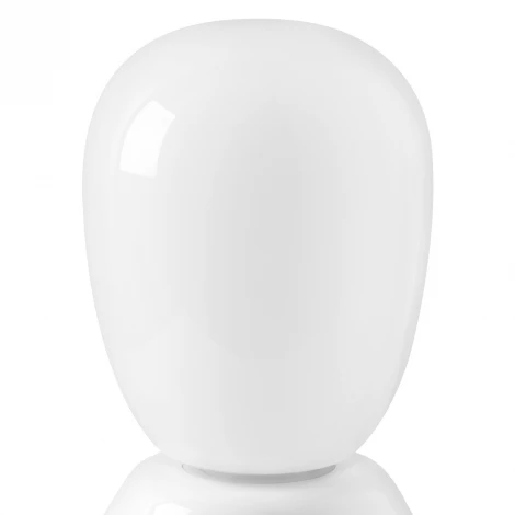 Настольная лампа диммируемая 10W 3000K матовый/белый Lightstar Uovo III 807916