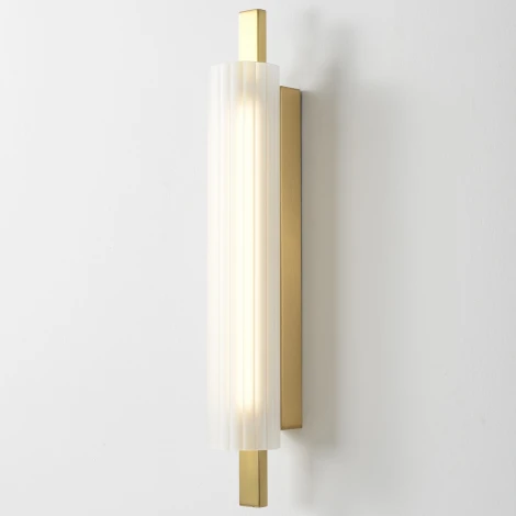 Настенный светильник Crystal Lux TUNNEL AP10 LED BRASS