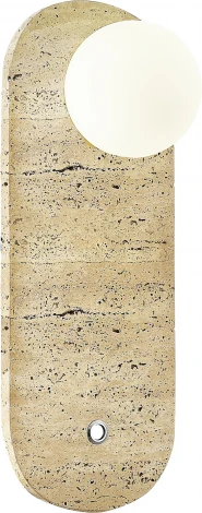 Настенный светильник ST Luce Earthy SL1194.431.01 Черный/Бежевый, Белый G9 1*5W 4000K