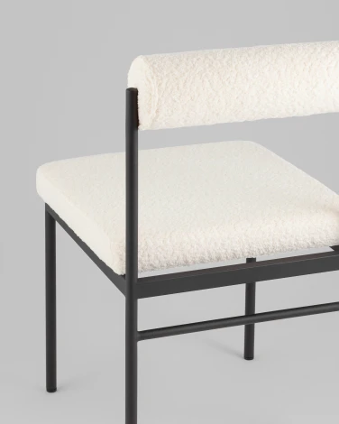 Стул обеденный Stool Group Балла букле молочный УТ000041910