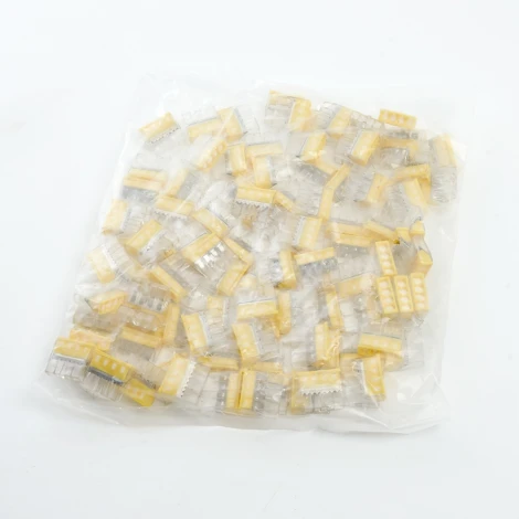 Клемма пружинная 4-х проводная Stekker 39943