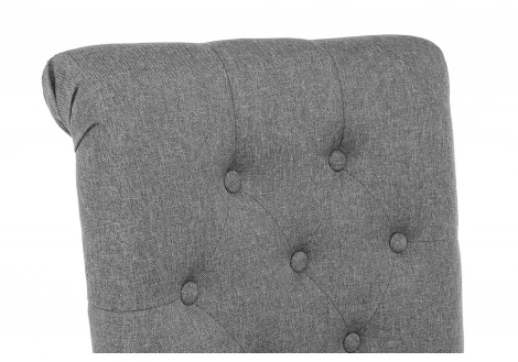 Обеденный стул Woodville Amelia dark walnut / fabric grey 11016