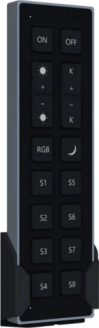 Пульт ДУ для управления трековыми смарт светильниками iLedex Vision48/22 RC 48-BK