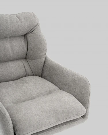 Стул Ральфио букле светло-серый Stool Group арт.УТ000041572