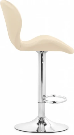 Барный стул Woodville Trio beige / chrome