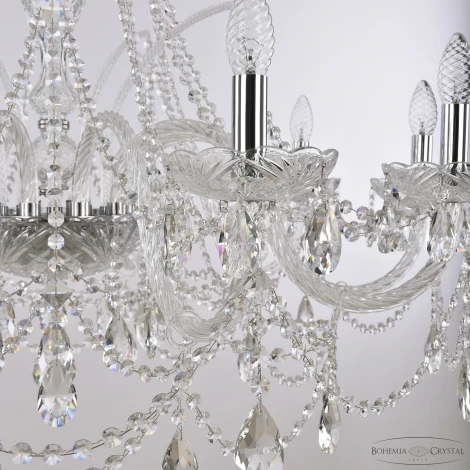 Подвесная люстра Bohemia 1411 1411/10/360 Ni