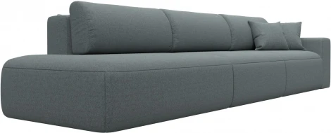 Диван прямой Лига-036 НПБ Модерн Лонг подлокотник справа Лига Диванов (Рогожка) арт.124213