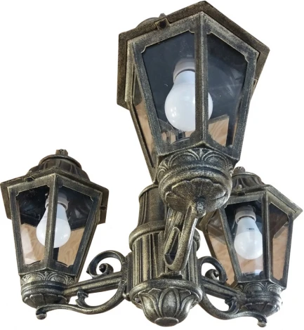 Уличный светильник подвесной Fumagalli Anna E22.120.S30.BXF1R (220V, на цепи, под старину, IP44)