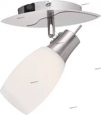 Спот Arte Lamp Volare A4590AP-1SS (220V, выключатель, круглые)