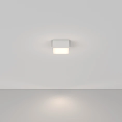 Потолочный светильник Maytoni Zon C032CL-12W4K-SQ-W (LED, 220V)