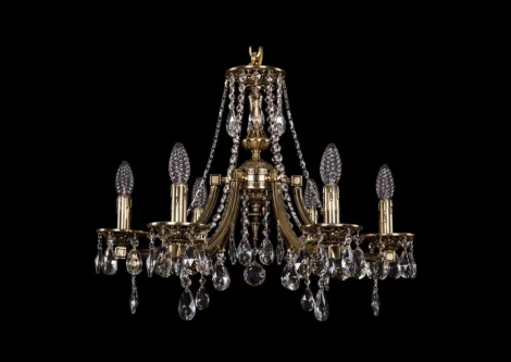 Подвесная люстра Bohemia 1771 1771/6/190/A/GB