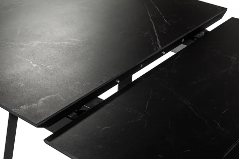 Стол R-Home Роналдо раздвижной 140-180 Темный мрамор/Бабочка