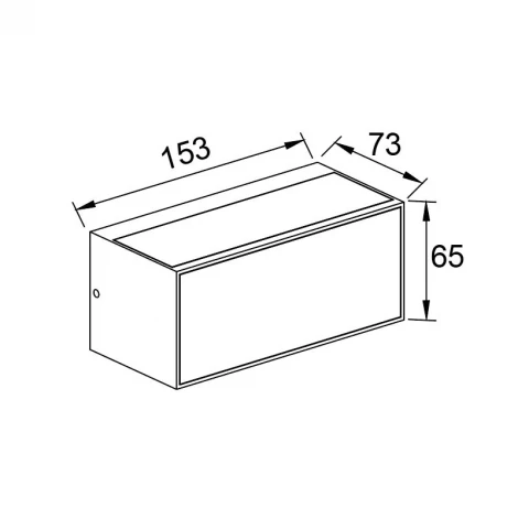 Настенный уличный светильник светодиодный IP65 Mantra Cancun 9096