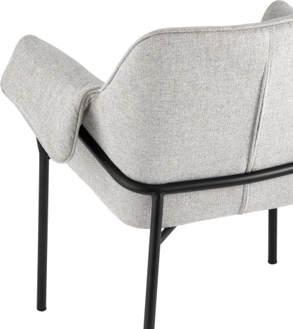 Кресло Бесс рогожка светло-серый 2 шт. Stool Group (арт.УТ000037185)