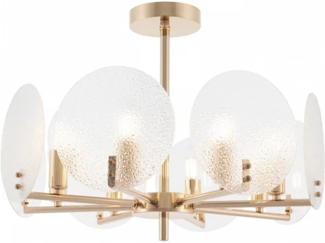 Потолочная люстра на штанге Arte Milano Sorrento-0409 370409/8/490 GD (220V, свеча)