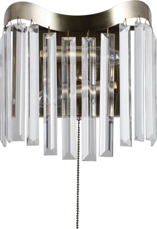 Бра хрустальное с выключателем Moderli Wave V10764-2W (220V)
