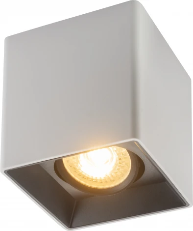 Накладной точечный светильник Denkirs DK3030-WB (220V, куб)