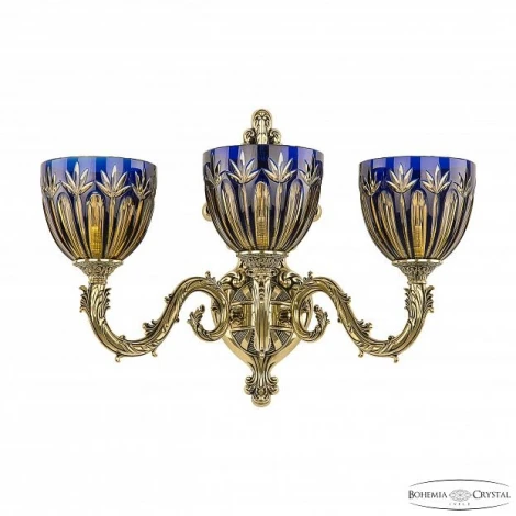 Бра Bohemia 7101 7101B15/3/210 GB P1 U Amber-Blue/H-1I