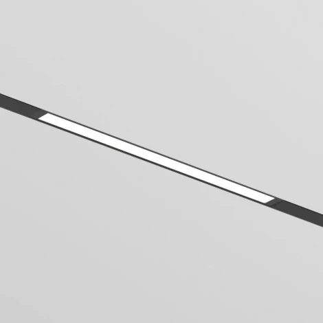 Трековый светильник однофазный 220V 18W Denkirs Simple Linear DK8204-BK (LED)