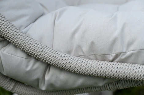 "Севилья" кресло-кокон из искусственного ротанга, цвет светло-серый 4SIS YSRS240700