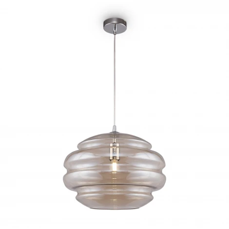 Подвесной светильник Maytoni Ruche P078PL-01CG (220V, на проводе, шар)