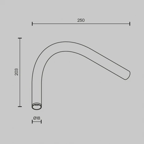Трековый светильник 3W 48V Maytoni Eye C104WL-3W3-6K-BS (LED)