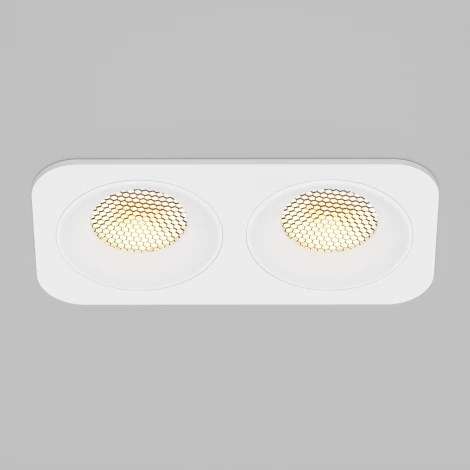 Светильник встраиваемый светодиодный IP44 Elektrostandard Tetro 15277/LED 20W 3000K белый IP44