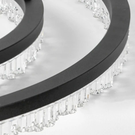 Подвесной светильник ярусный Lussole Hardin LSP-7434 (LED, 220V, на проводе, кольцо)