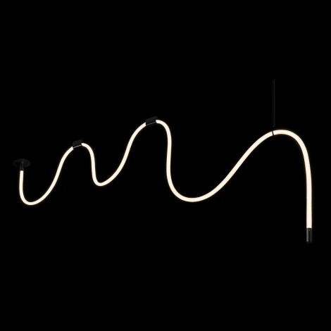 Подвесной светильник светодиодный с гибким неоном Loft It Thread 10388B Black (220V)