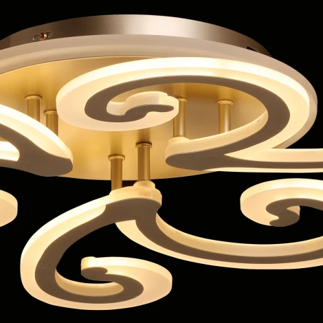 Потолочная люстра De City Мадлен 424016004 (регулировка яркости, LED, 220V, пульт управления)