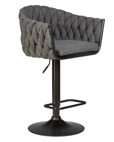 Набор 2 шт стул барный DOBRIN LEON (графитовая ткань (LAR-275-21))