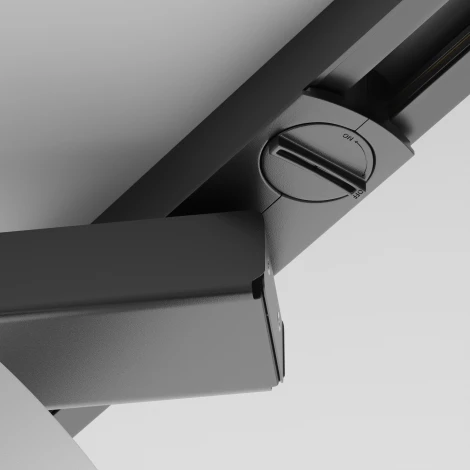 Трековый светильник Rim Unity 3000K 12Вт 110° LED (однофазный) Maytoni Technical TR044-1-12W3K-W (220V, кольцо)
