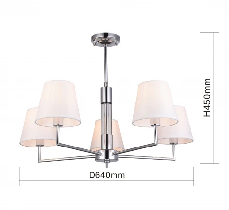 Подвесная люстра F-Promo Milo 2616-5P