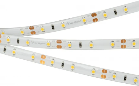 Светодиодная лента герметичная RTW-SE-A60-8mm 12V White6000 (4.8 W/m, IP65, 2835, 5m) (Arlight, 4.8 Вт/м, IP65) 014627(2)