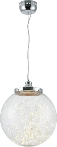 Подвесной светильник Freya Isabel FR6157-PL-24W-TR (LED, 220V, на проводе, шар)