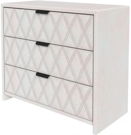 PROxSON Комод Side (Ткань: Велюр Teddy Жемчужный) 94x45